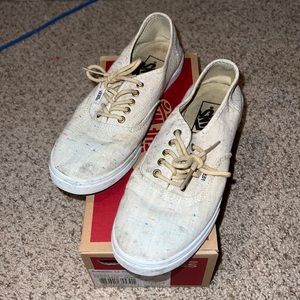 Vans canvas speckled authentic lo pros